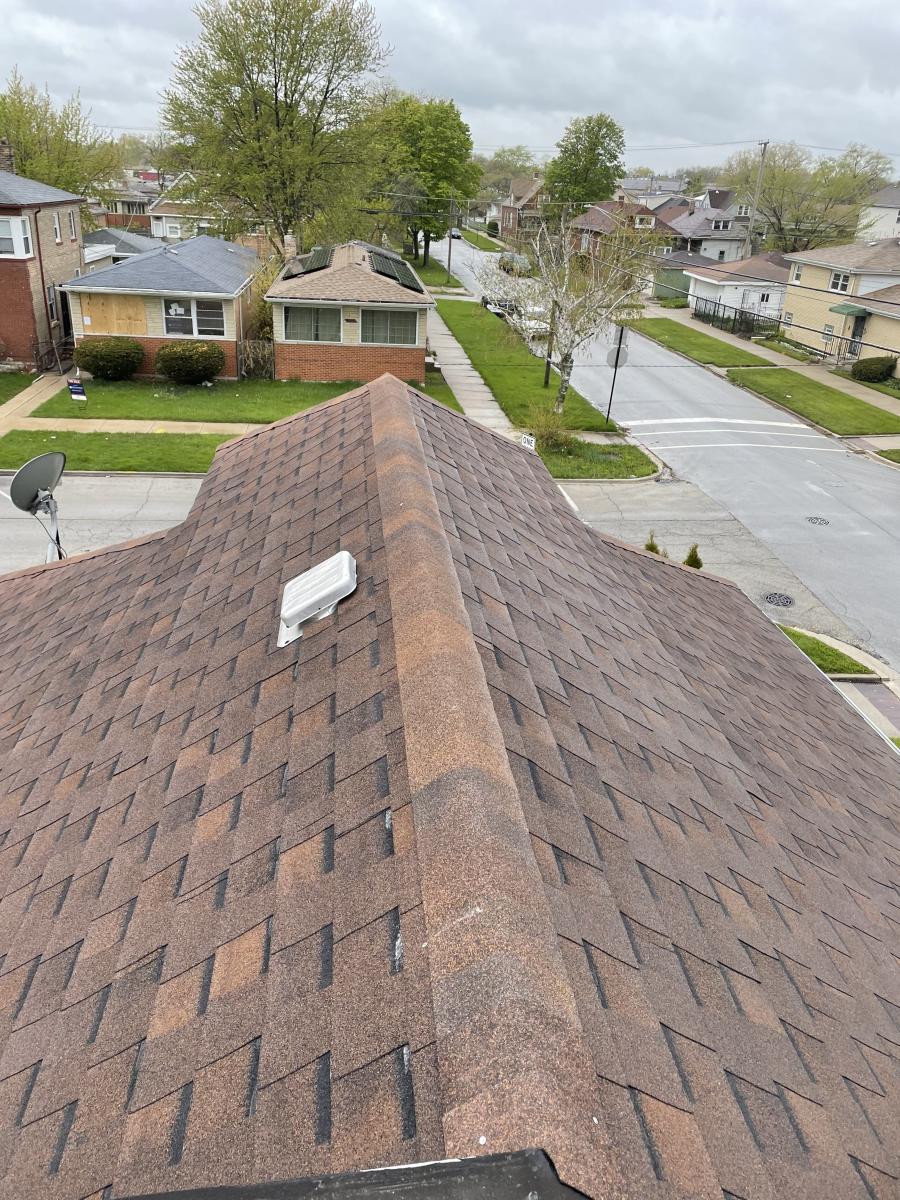 Residential Roof Repair to a Roof After a Storm