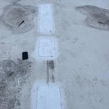 Roof draining repair