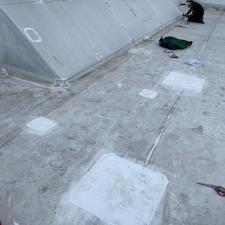 TPO Repair on a Flat Roof in Chicago, IL 2